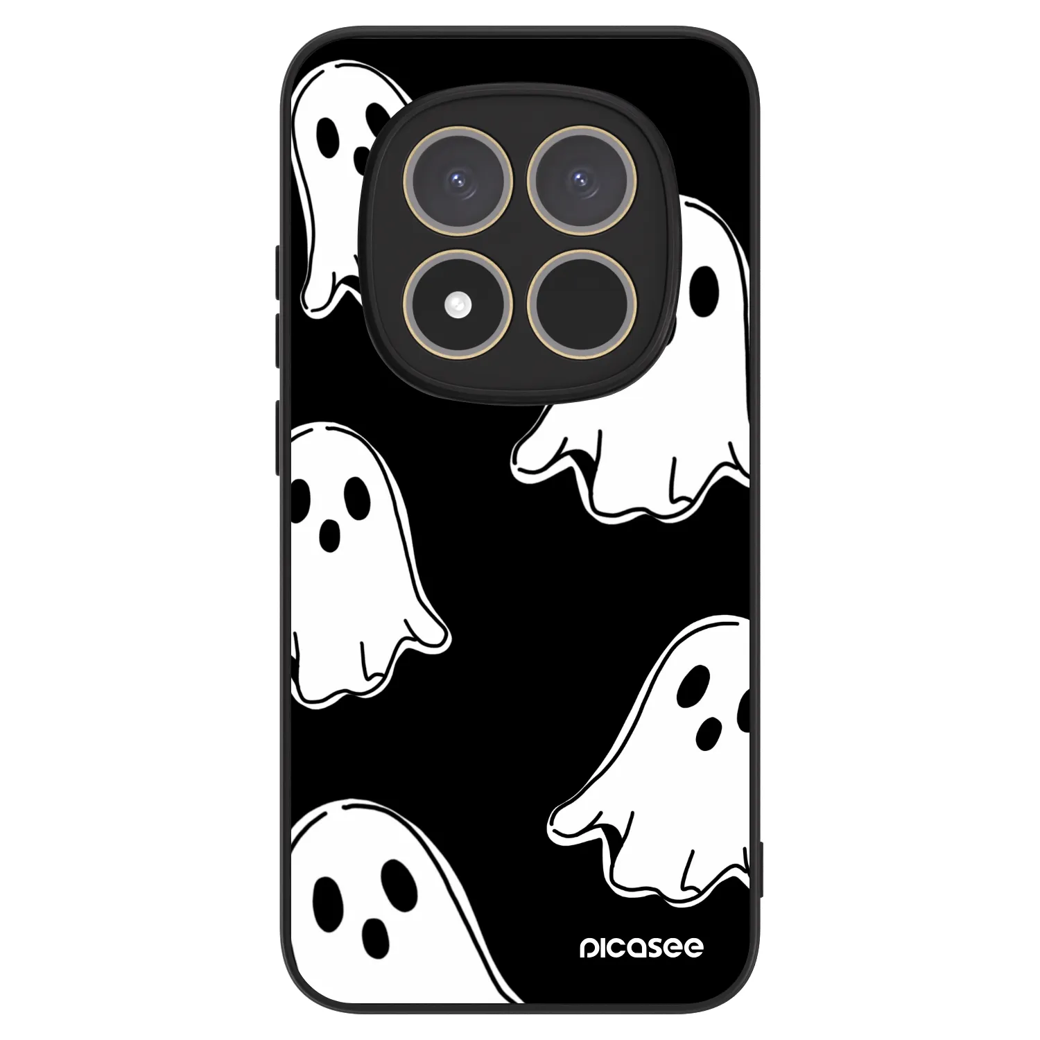 Picasee ULTIMATE CASE für Xiaomi Redmi Note 15 Pro 4G - Black ghosts