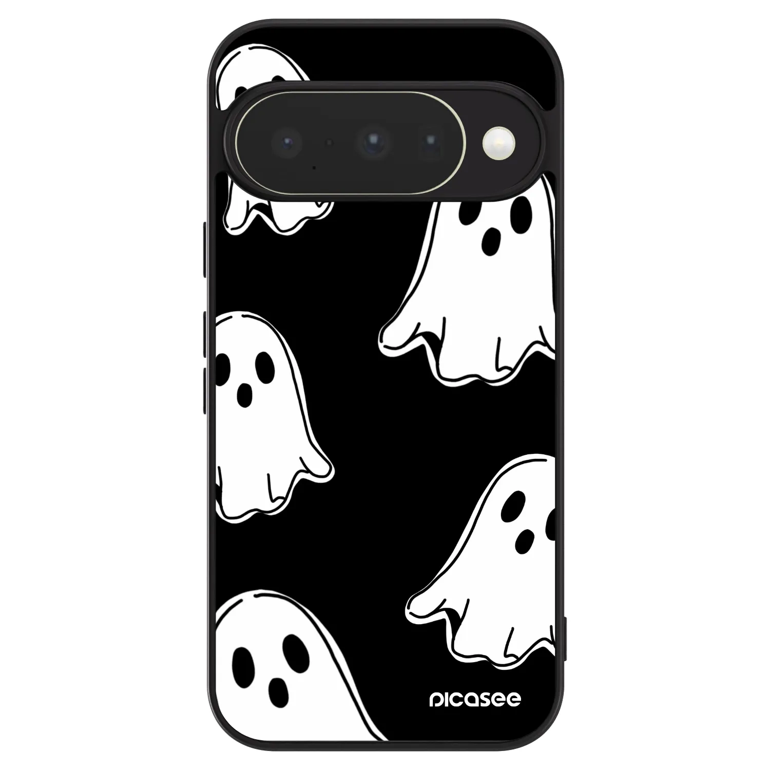 Picasee ULTIMATE CASE für Google Pixel 10 - Black ghosts