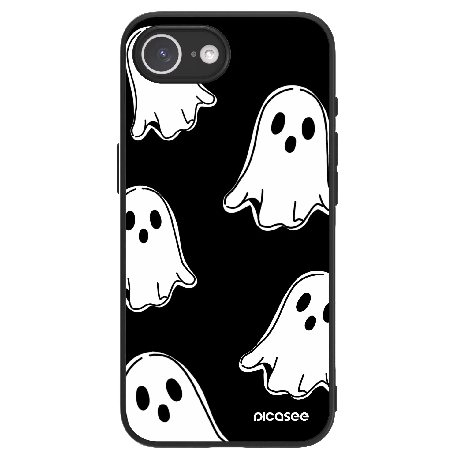 Picasee ULTIMATE CASE für Apple iPhone 17e - Black ghosts