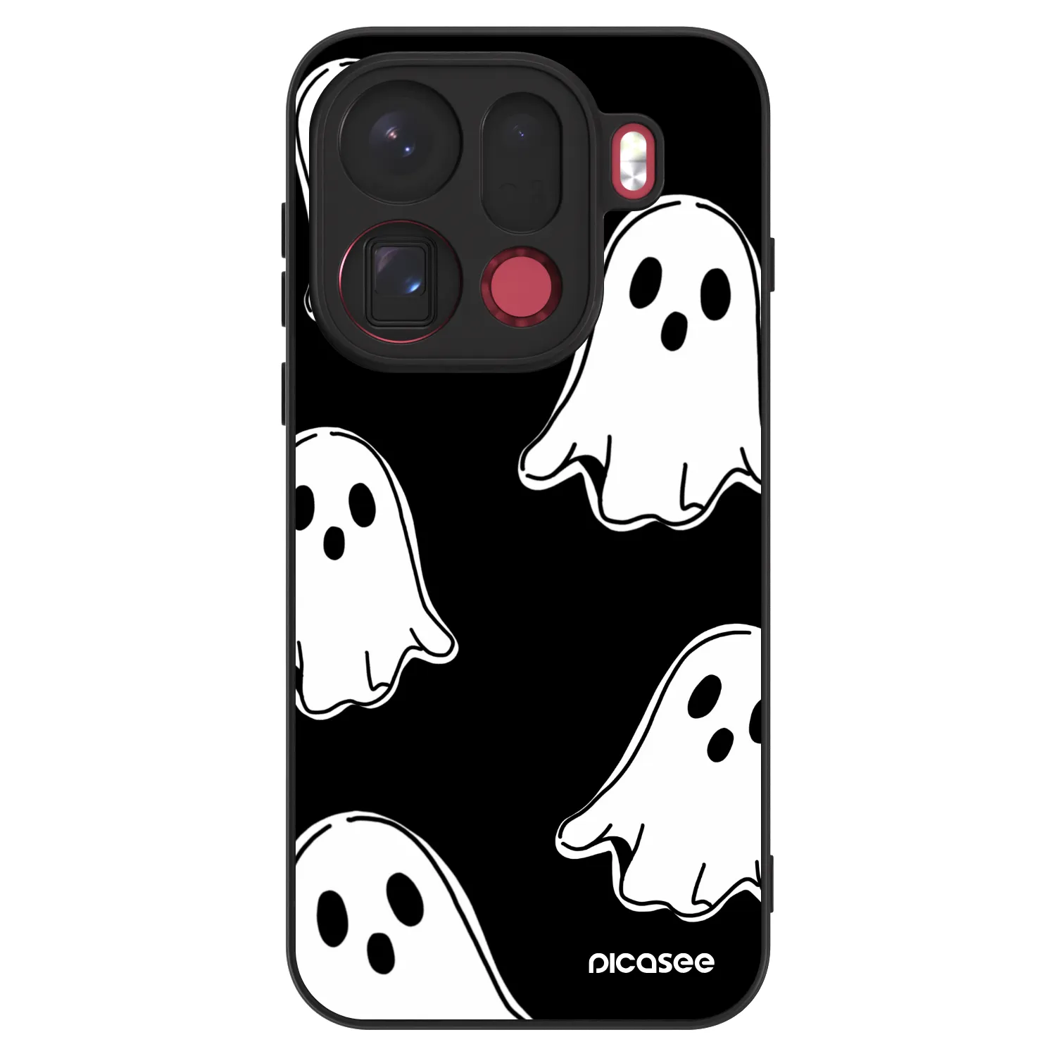 Picasee ULTIMATE CASE für OPPO Find X9 Pro - Black ghosts