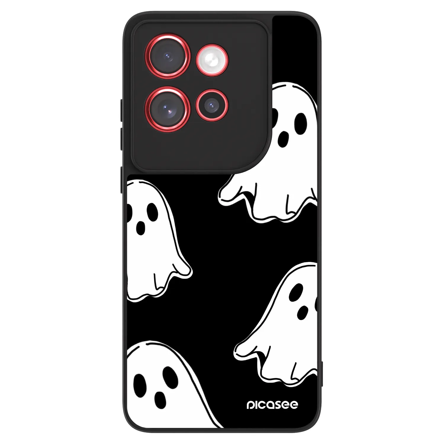 Picasee ULTIMATE CASE für Motorola Edge 60 Neo 5G - Black ghosts