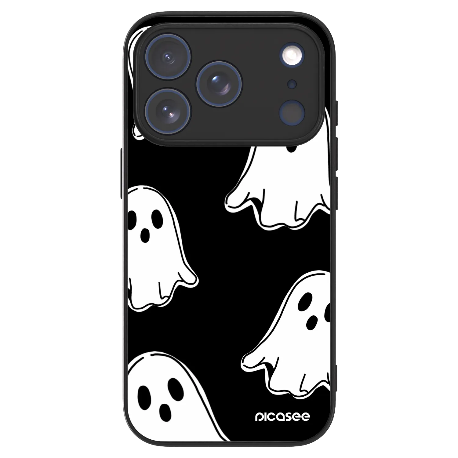 Picasee ULTIMATE CASE für Apple iPhone 18 Pro - Black ghosts