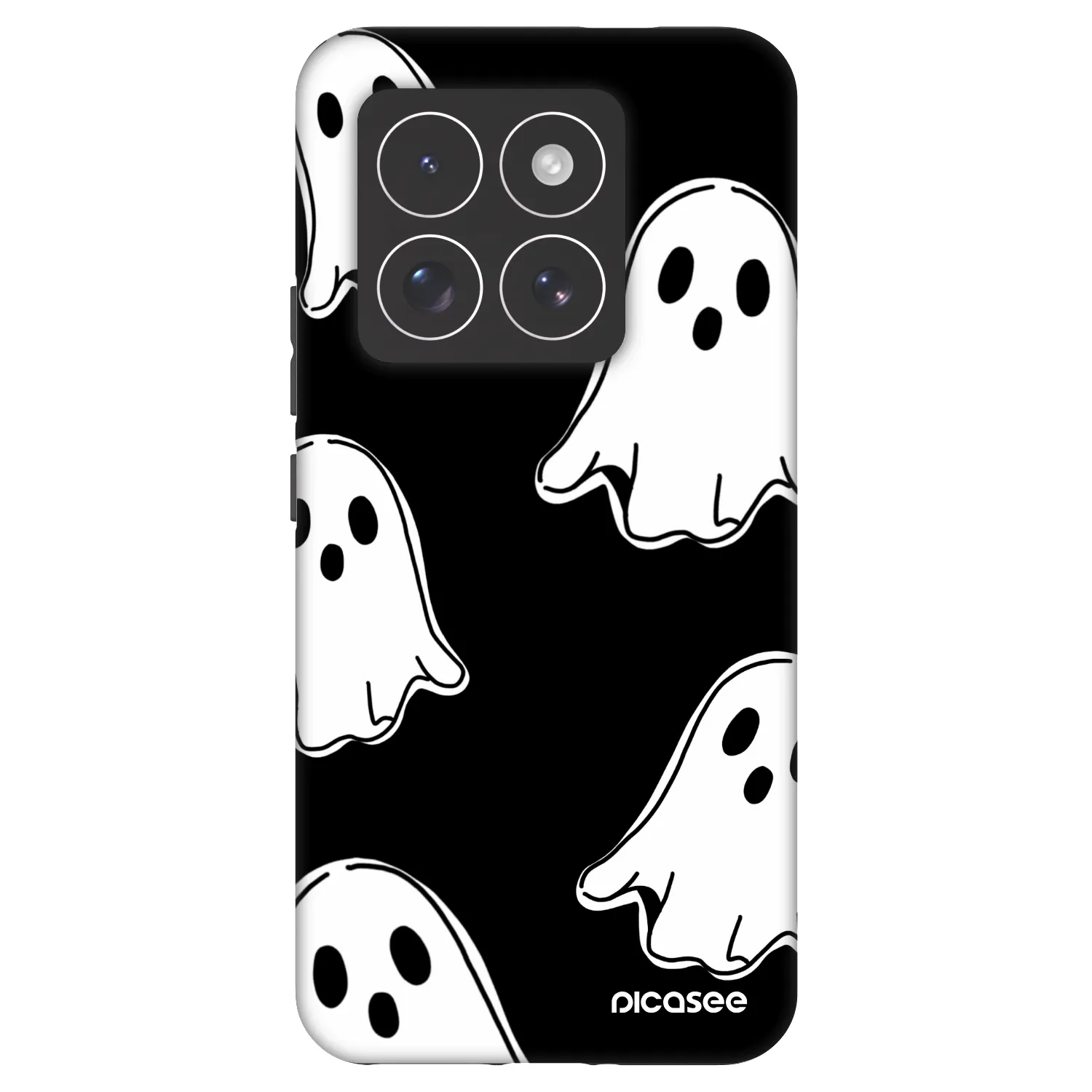 Picasee Fashion Case für Xiaomi 14 Pro - Black ghosts