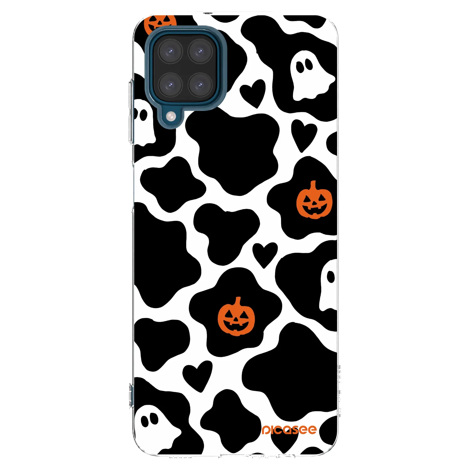 Picasee Samsung Galaxy A12 A125F Hülle - Transparentes Silikon - Boow