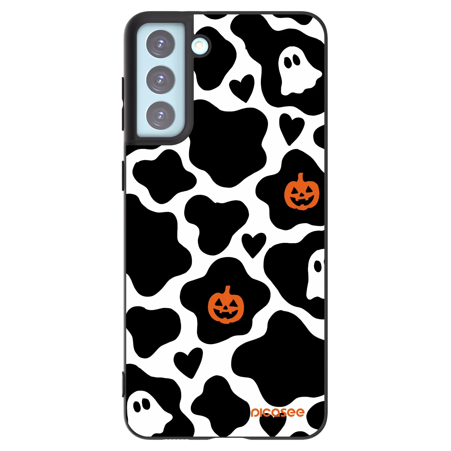 Picasee Samsung Galaxy S21+ 5G G996F Hülle - Schwarzes Silikon - Boow