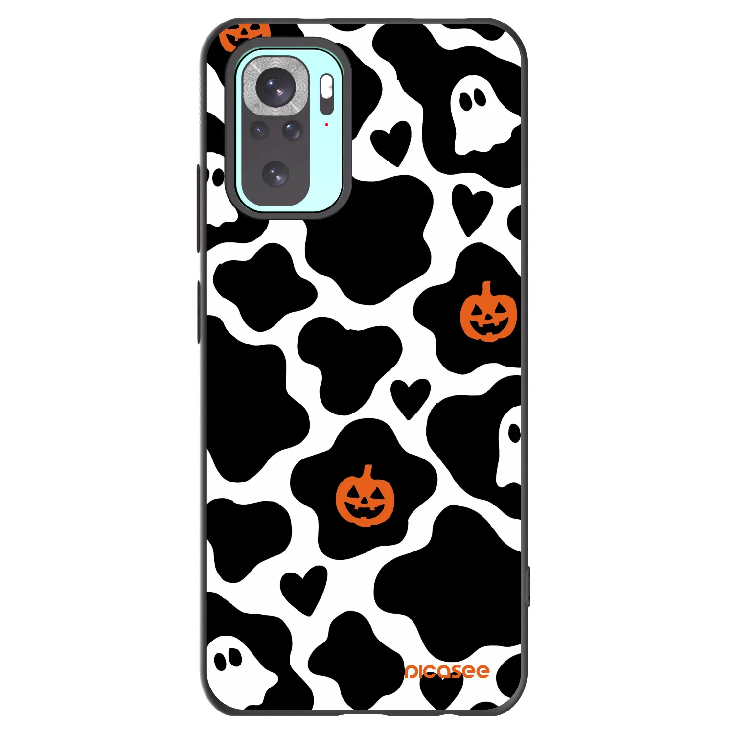 Picasee Xiaomi Redmi Note 10 Pro Hülle - Schwarzes Silikon - Boow