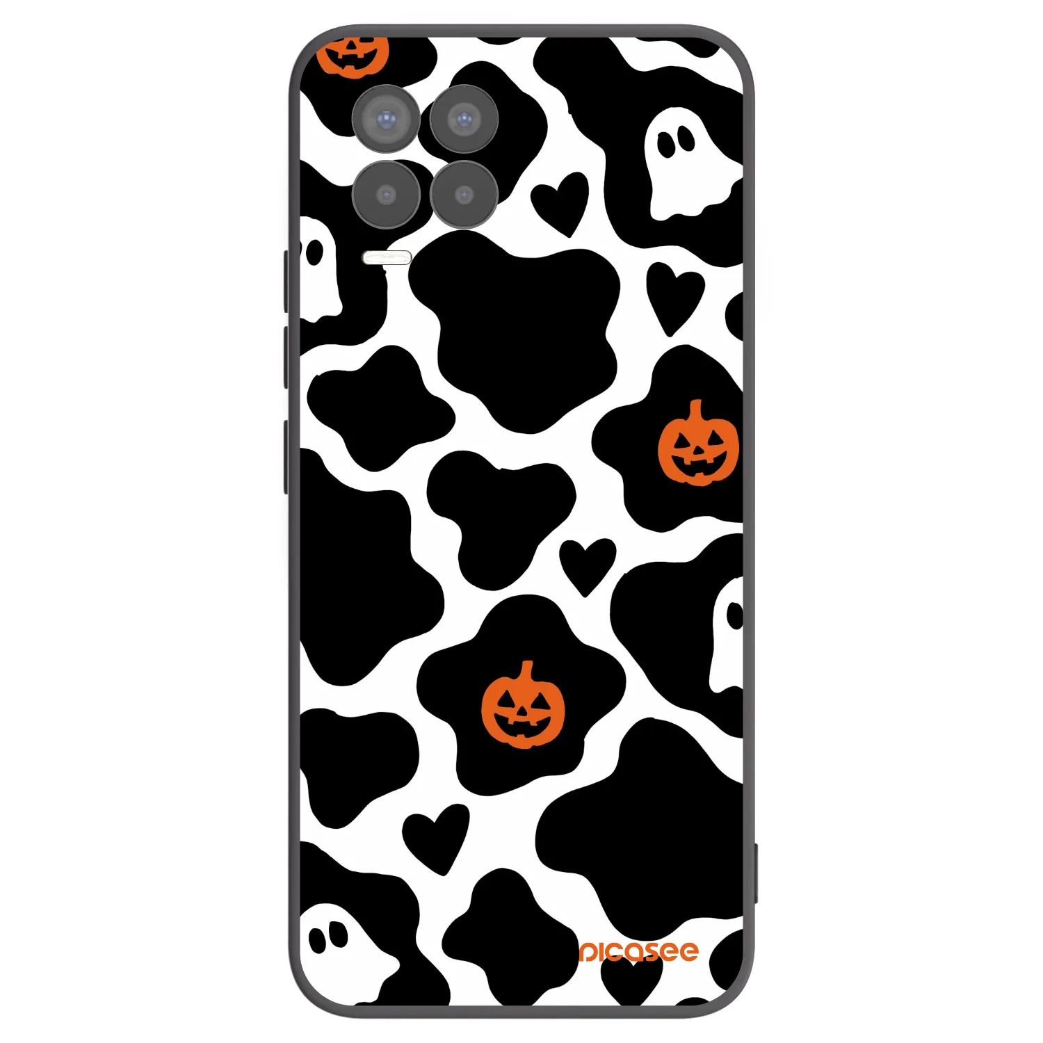 Picasee Realme 8 4G Hülle - Schwarzes Silikon - Boow