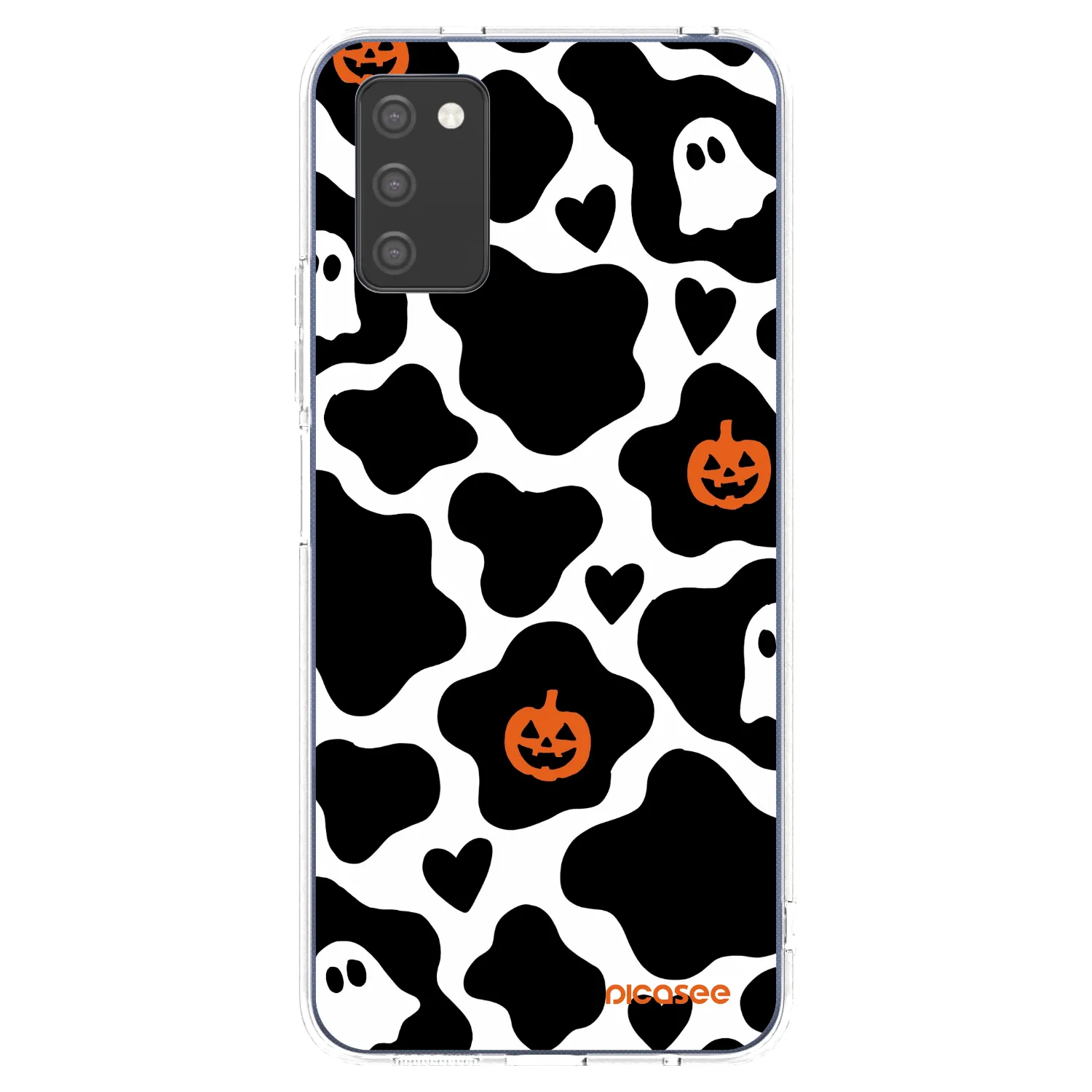 Picasee Samsung Galaxy A02s A025G Hülle - Transparentes Silikon - Boow