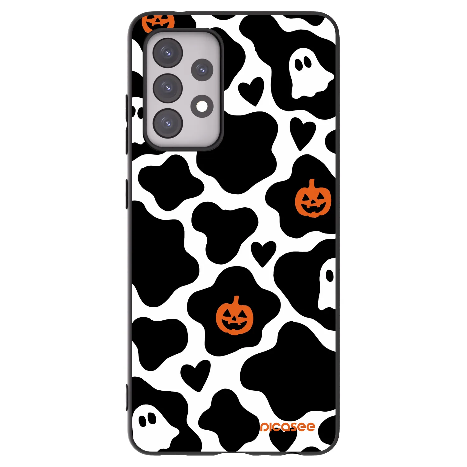 Picasee Samsung Galaxy A52s 5G A528B Hülle - Schwarzes Silikon - Boow