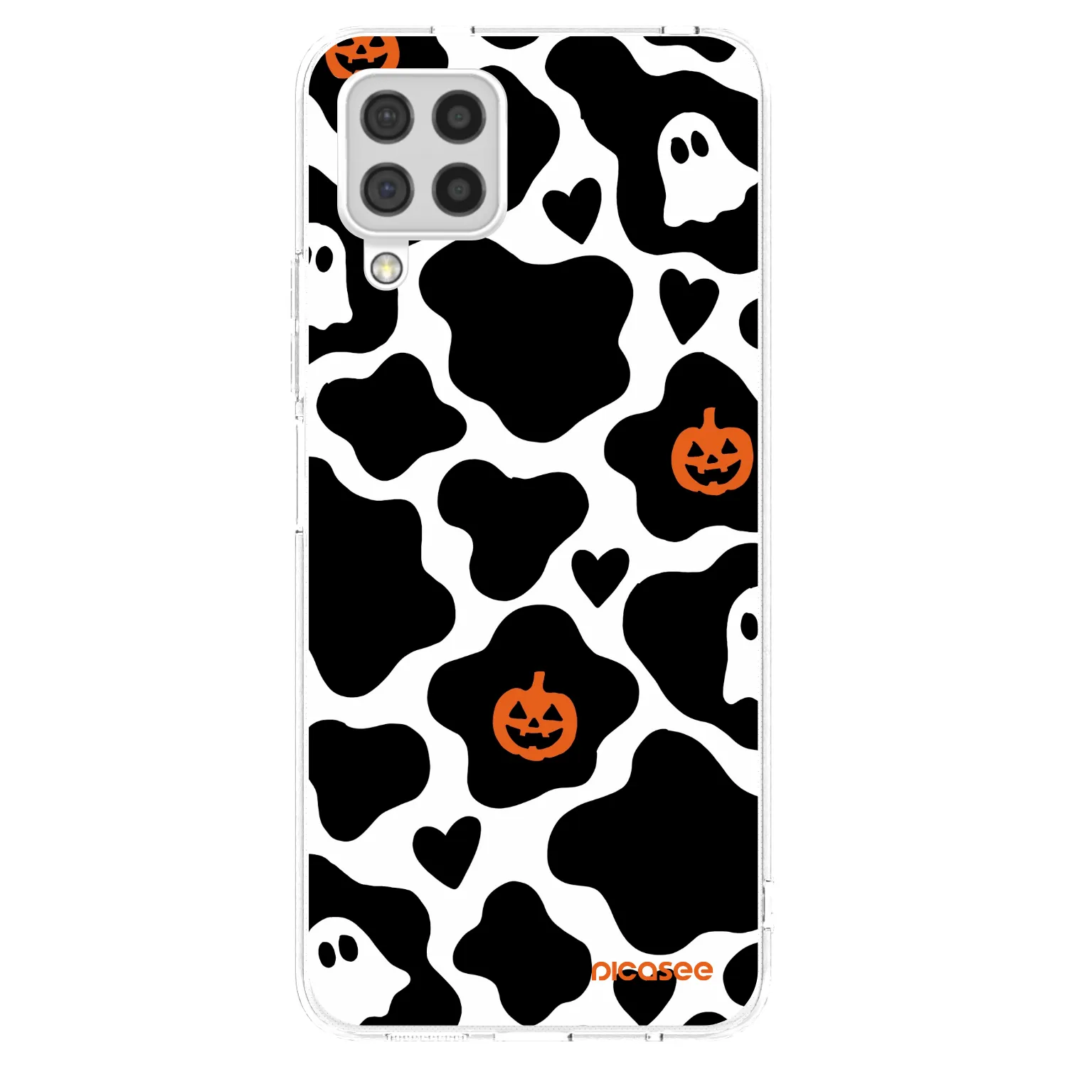 Picasee Samsung Galaxy A22 A225F 4G Hülle - Transparentes Silikon - Boow