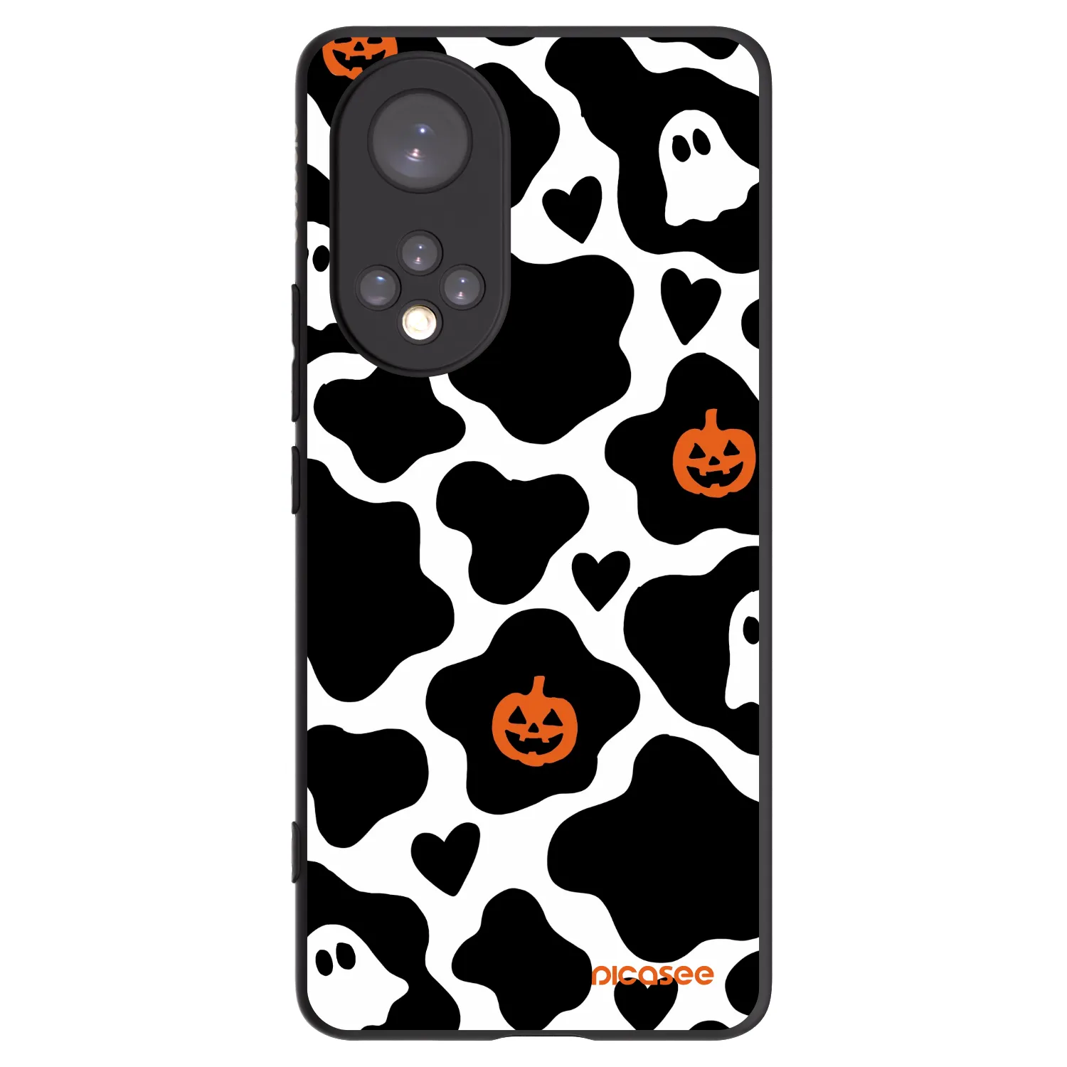 Picasee Honor 50 5G Hülle - Schwarzes Silikon - Boow
