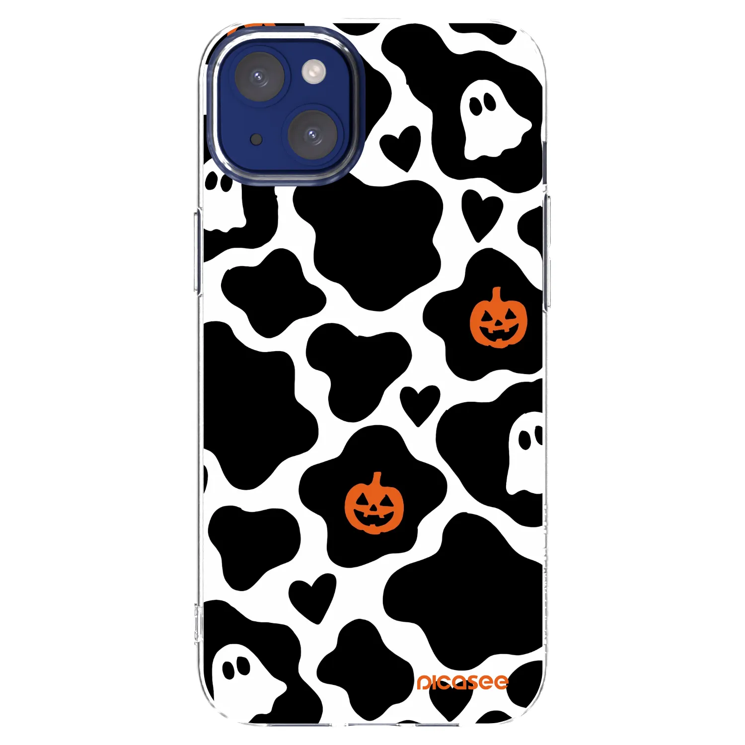 Picasee Apple iPhone 14 Plus Hülle - Transparentes Silikon - Boow