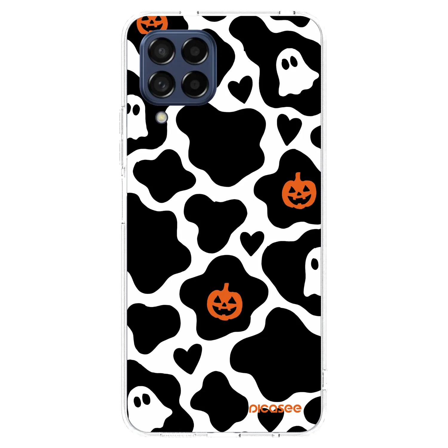 Picasee Samsung Galaxy M53 5G Hülle - Transparentes Silikon - Boow
