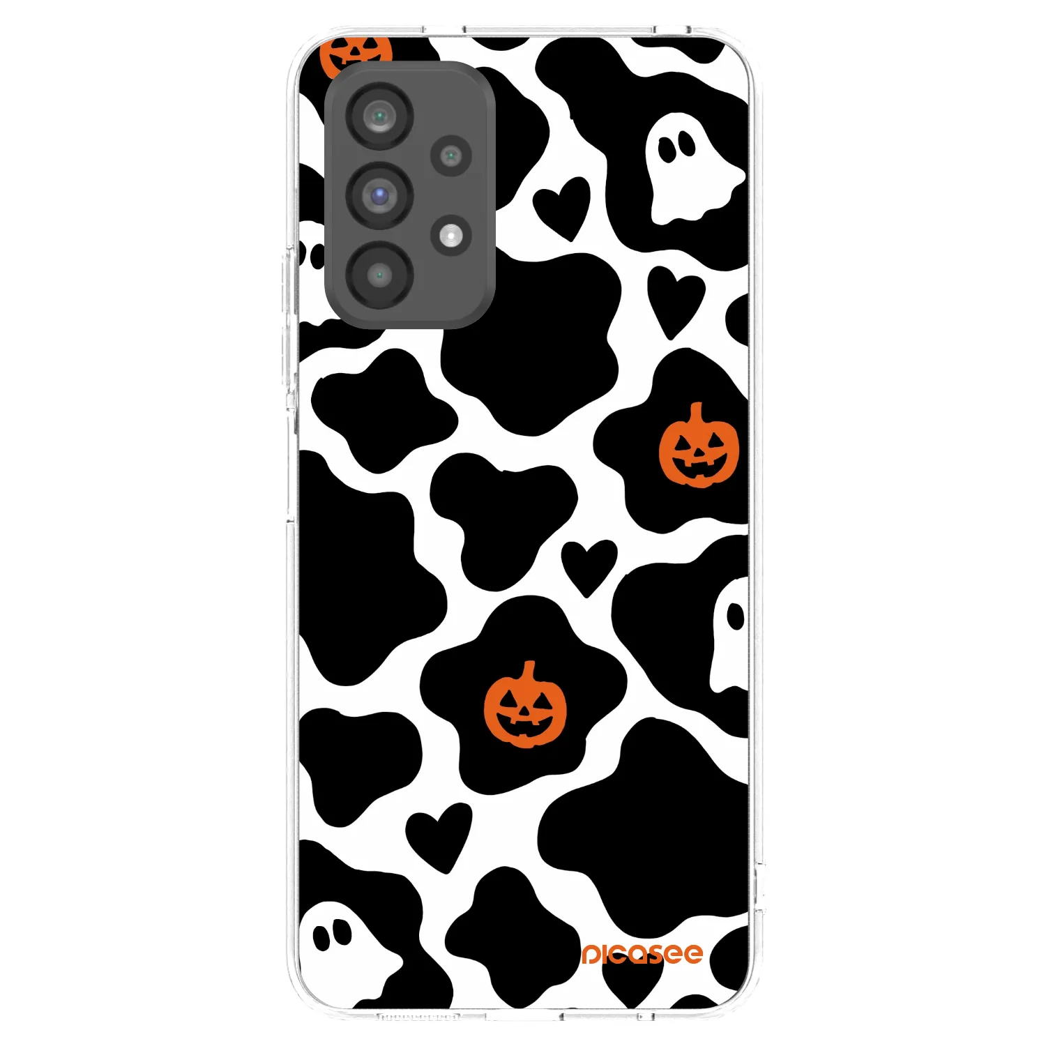 Picasee Samsung Galaxy A73 5G Hülle - Transparentes Silikon - Boow