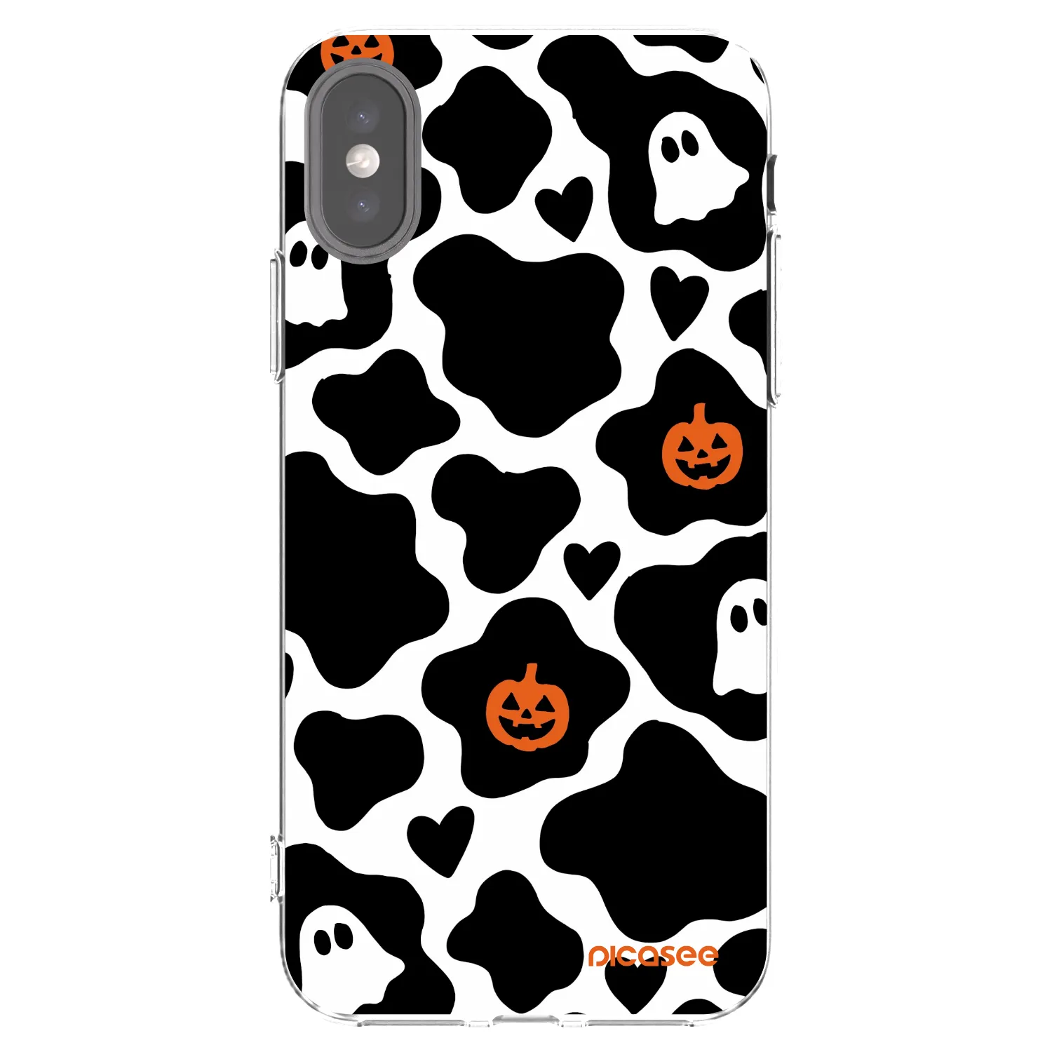 Picasee Apple iPhone X/XS Hülle - Transparentes Silikon - Boow