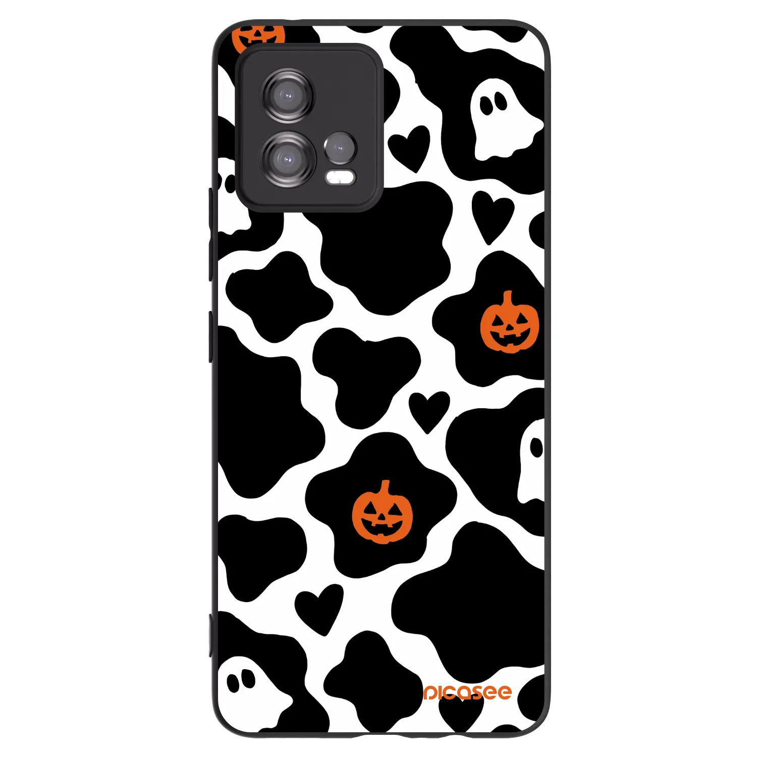 Picasee Motorola Moto G72 Hülle - Schwarzes Silikon - Boow