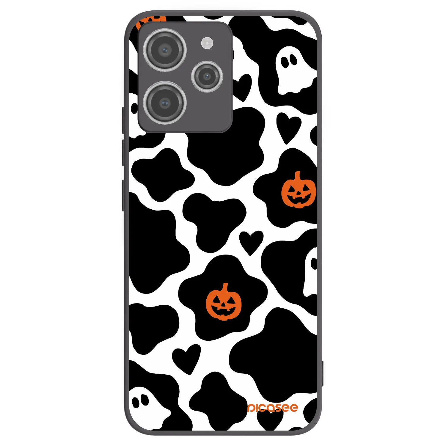 Picasee Xiaomi Redmi 12 4G Hülle - Schwarzes Silikon - Boow