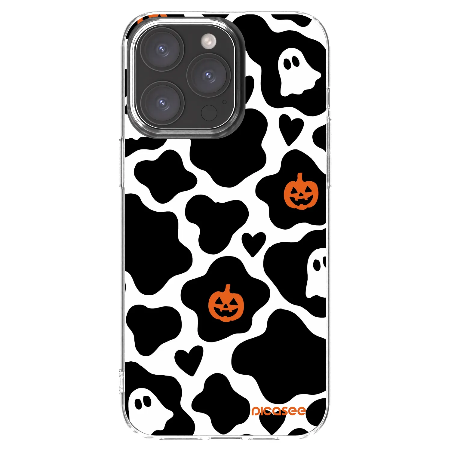 Picasee Apple iPhone 15 Pro Max Hülle - Transparentes Silikon - Boow