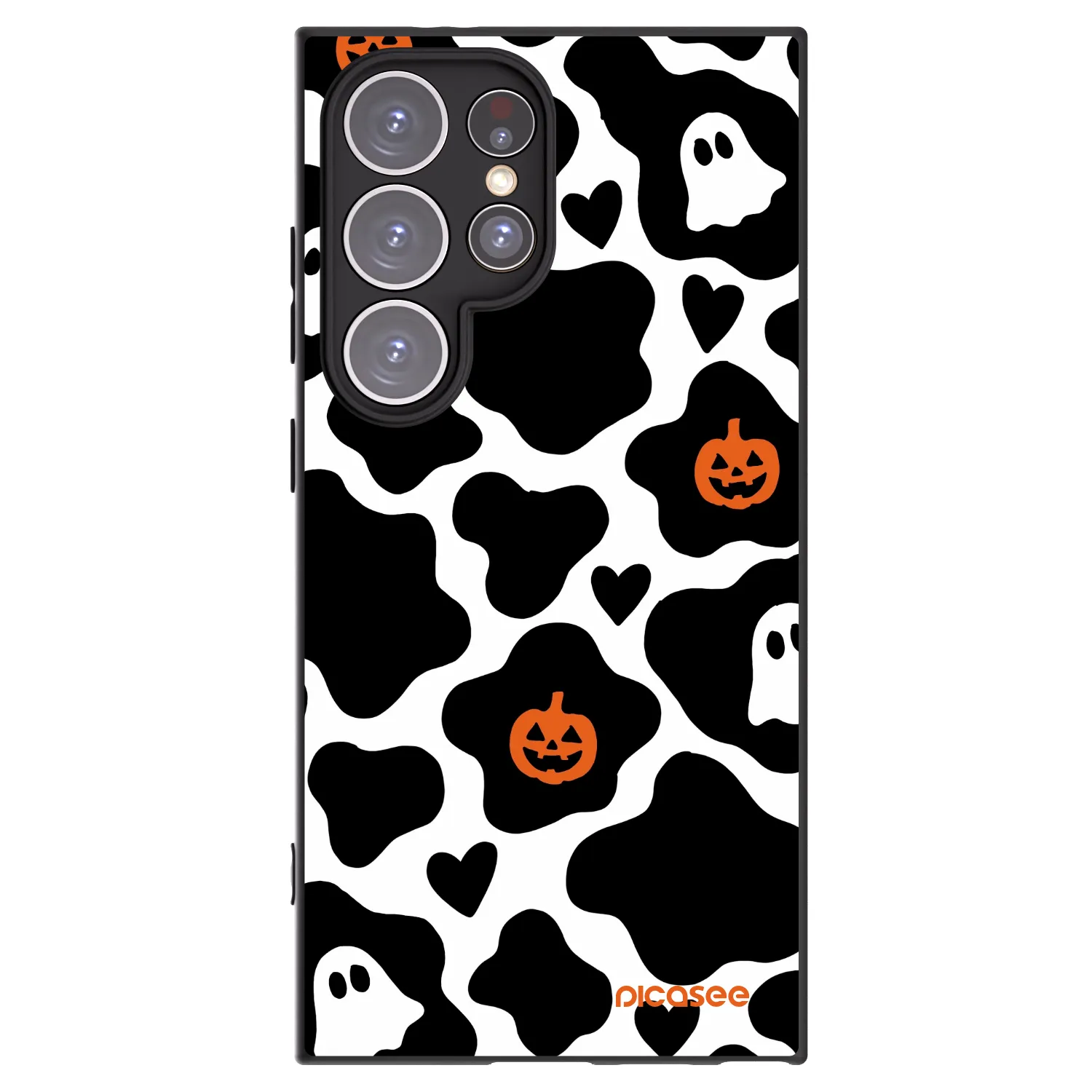 Picasee Samsung Galaxy S24 Ultra S928B 5G Hülle - Schwarzes Silikon - Boow