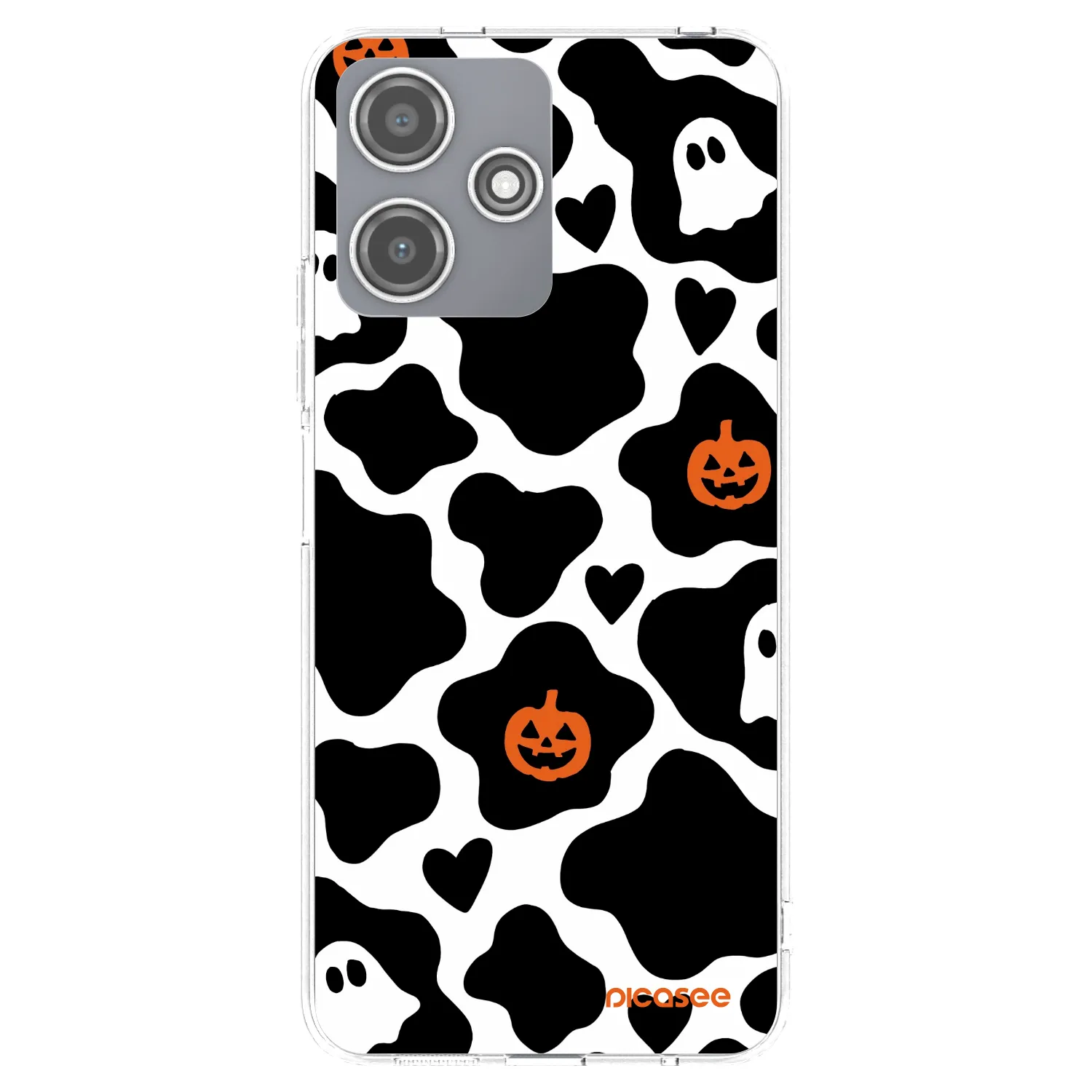 Picasee Xiaomi Redmi 12 5G Hülle - Transparentes Silikon - Boow