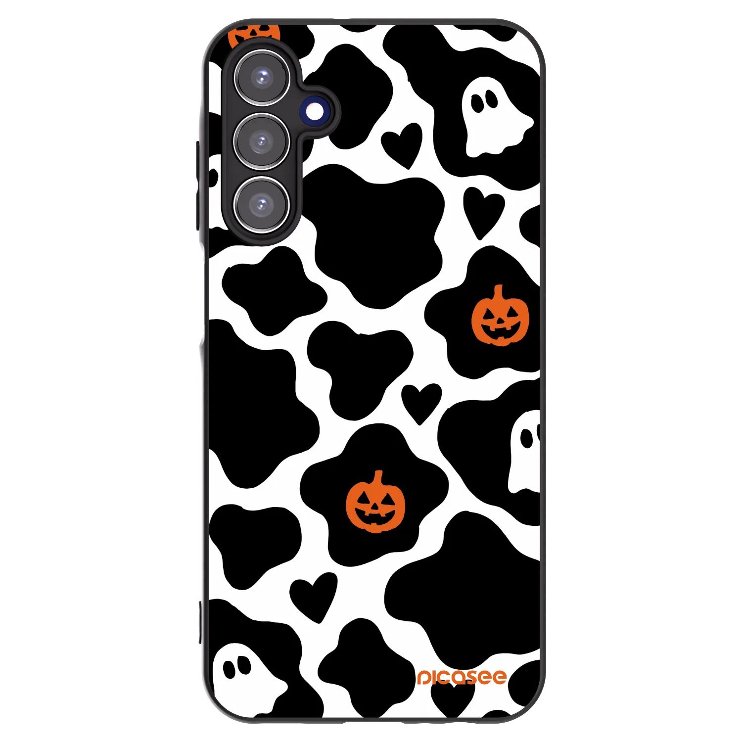 Picasee Samsung Galaxy A15 A156B 5G Hülle - Schwarzes Silikon - Boow