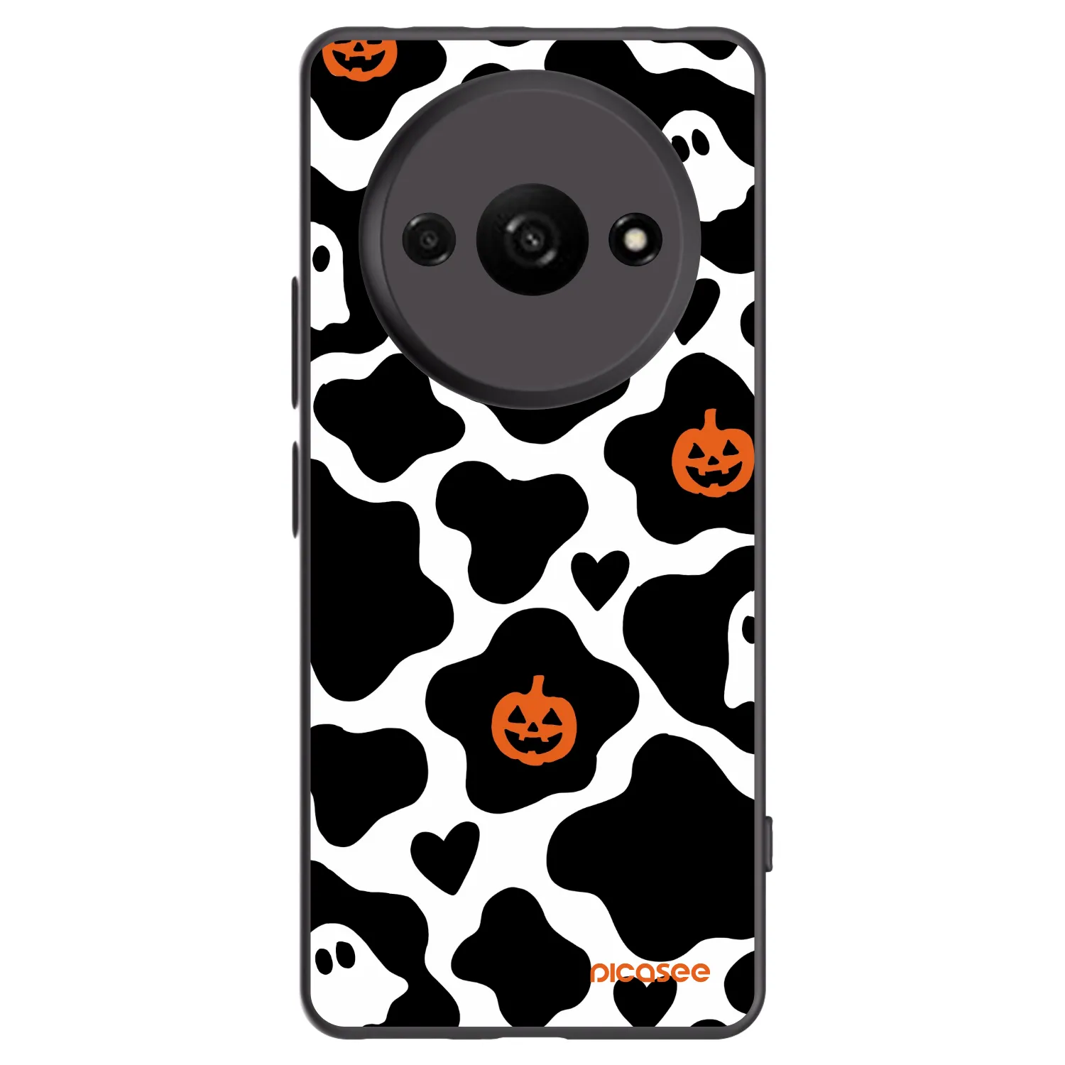 Picasee Xiaomi Redmi A3 Hülle - Schwarzes Silikon - Boow