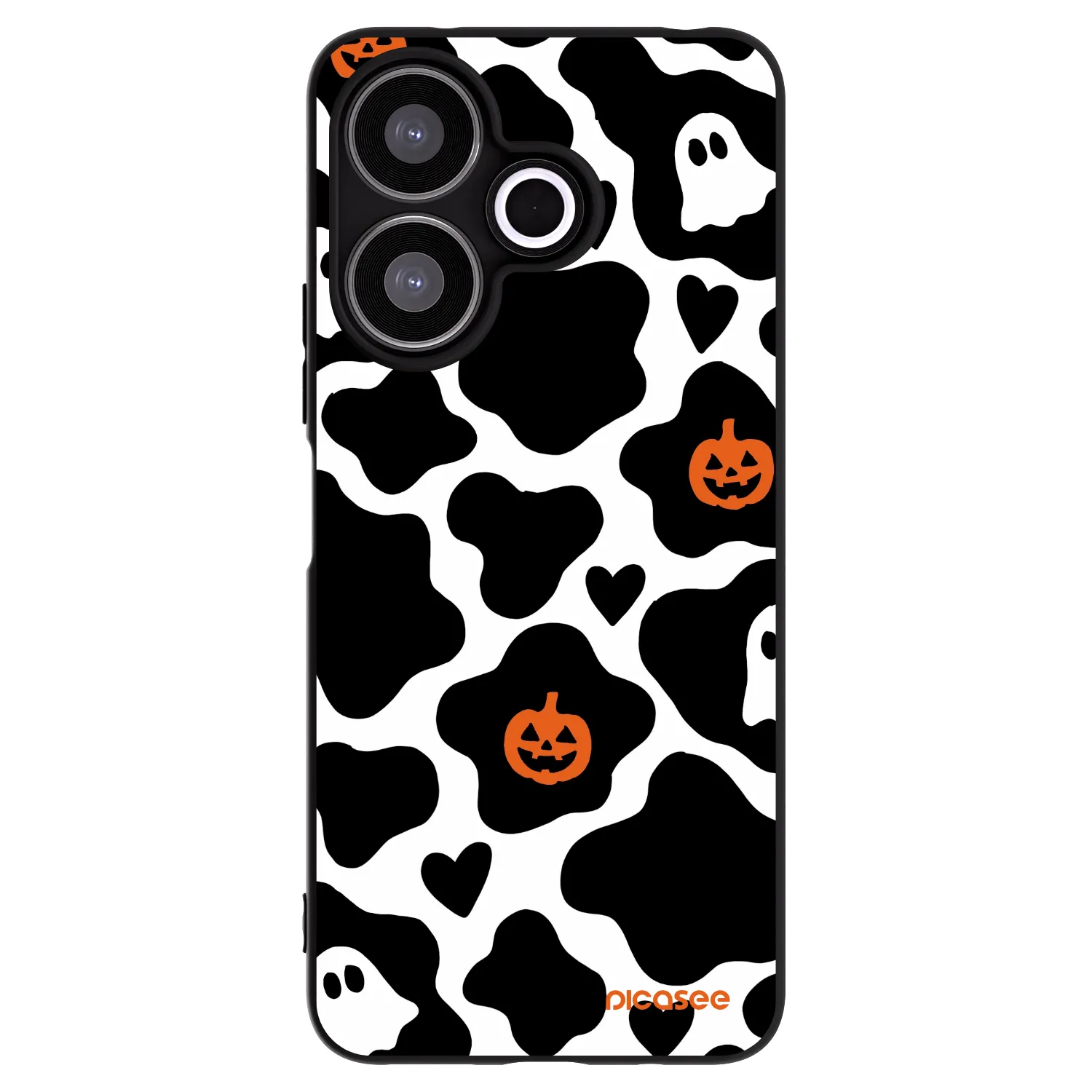 Picasee Xiaomi Redmi 13 4G Hülle - Schwarzes Silikon - Boow