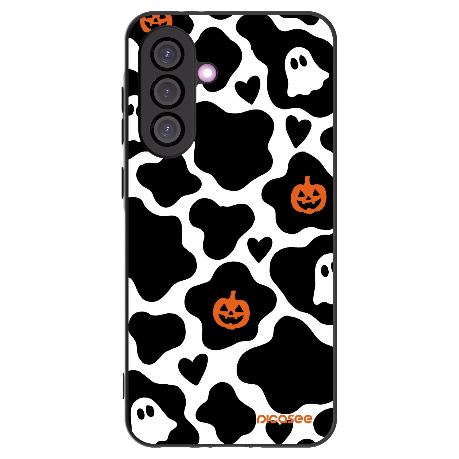 Picasee Samsung Galaxy A36 5G Hülle - Schwarzes Silikon - Boow