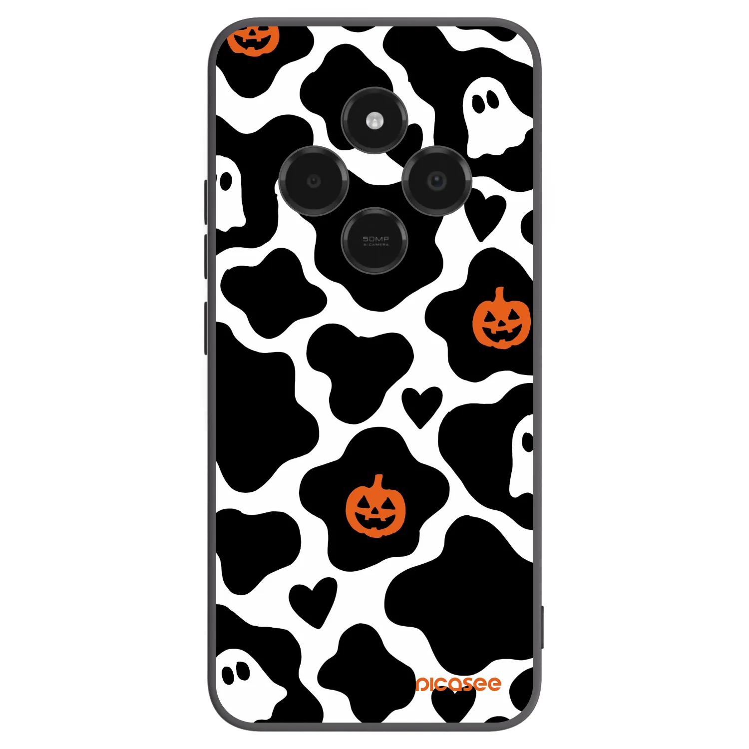 Picasee Xiaomi Poco C75 Hülle - Schwarzes Silikon - Boow