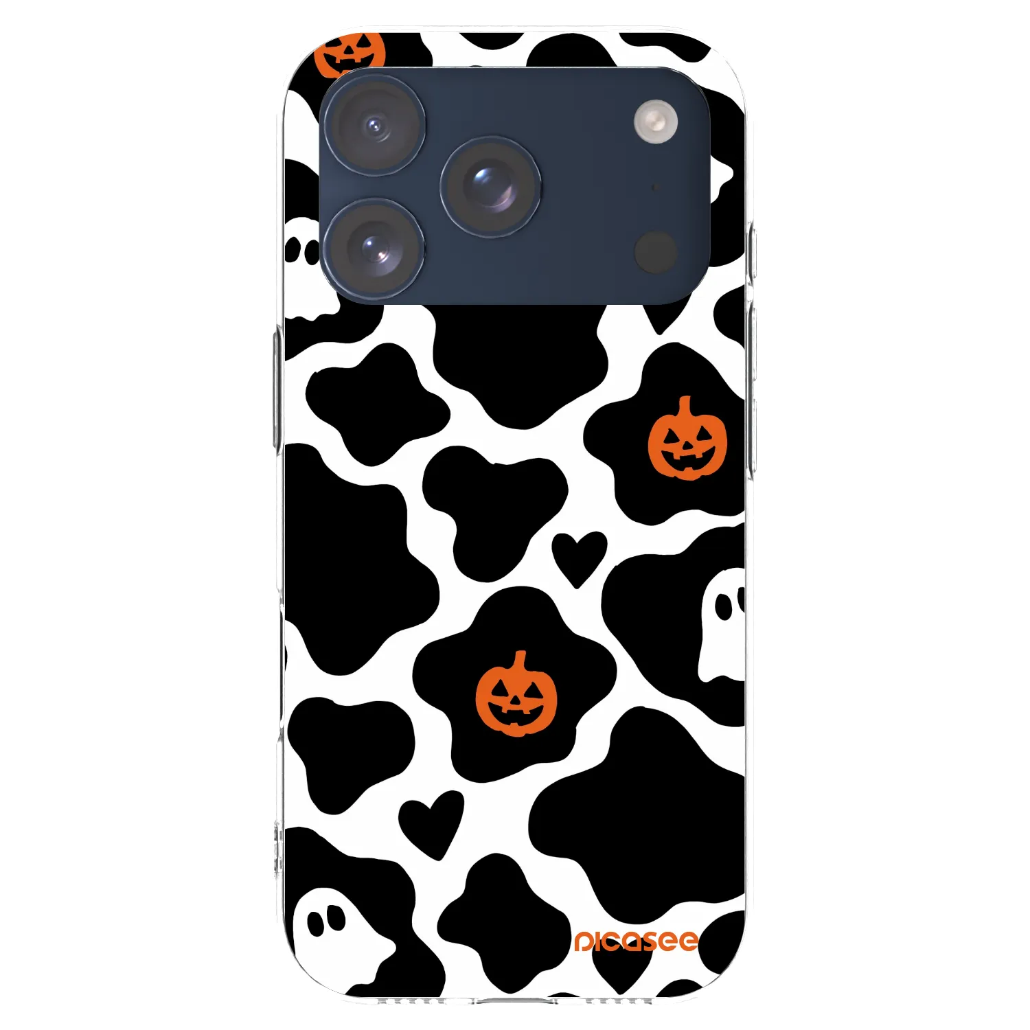 Picasee Apple iPhone 17 Pro Hülle - Transparentes Silikon - Boow