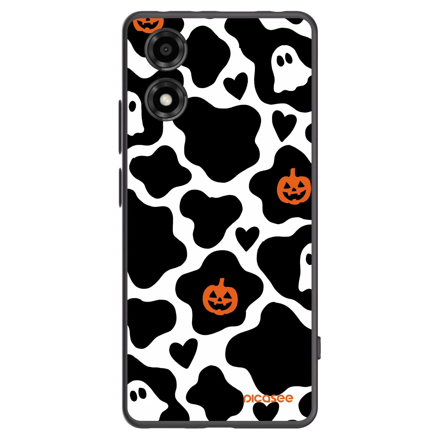 Picasee Motorola Moto E14 Hülle - Schwarzes Silikon - Boow