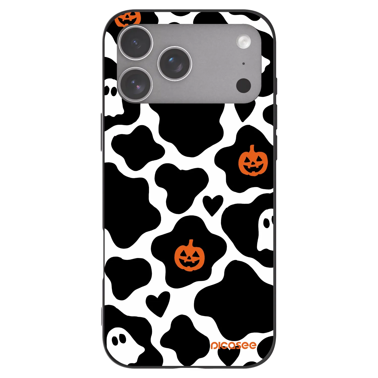 Picasee Apple iPhone 18 Pro Max Hülle - Schwarzes Silikon - Boow