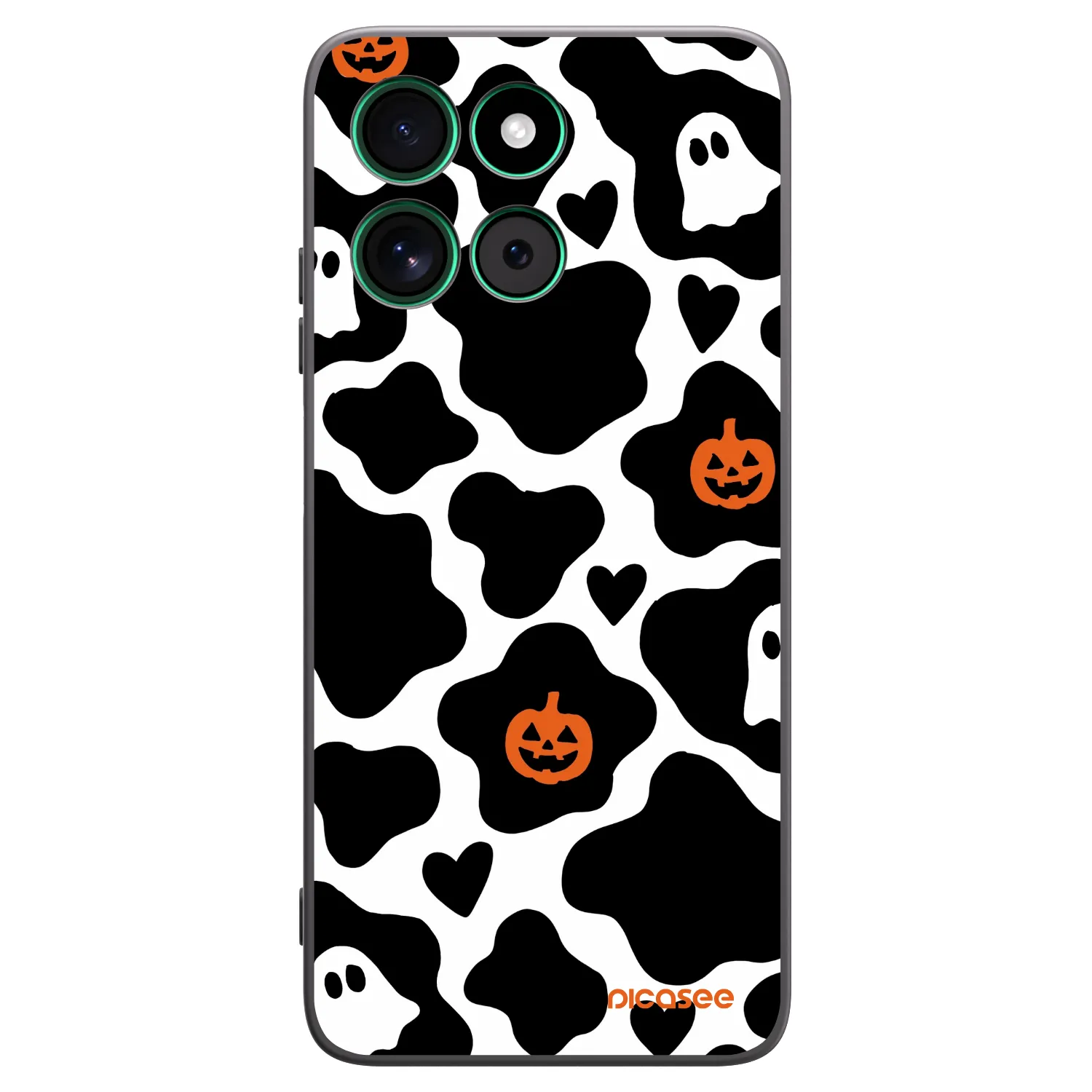 Picasee Motorola Moto G57 Power Hülle - Schwarzes Silikon - Boow