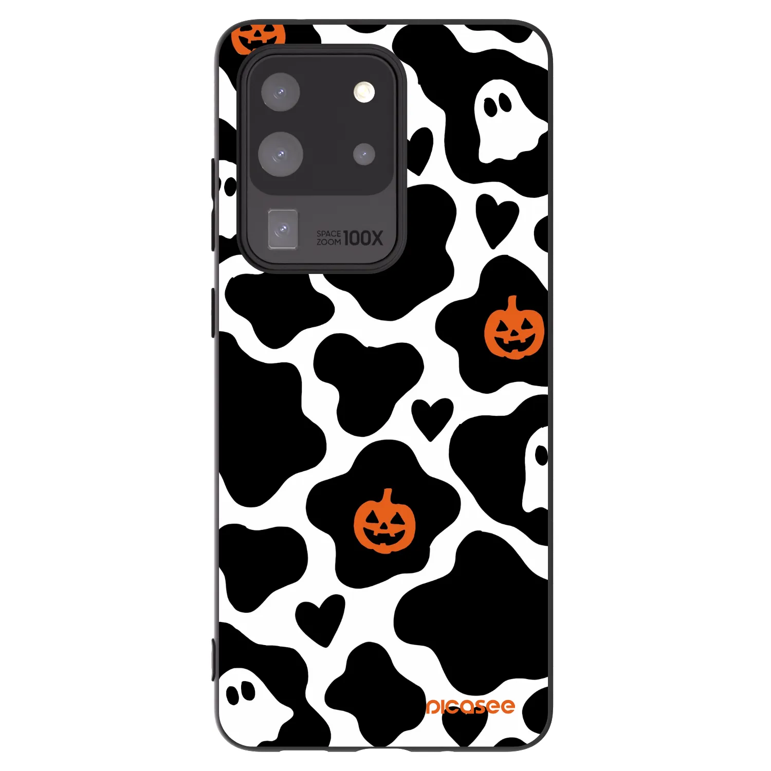 Picasee Samsung Galaxy S20 Ultra 5G G988F Hülle - Schwarzes Silikon - Boow