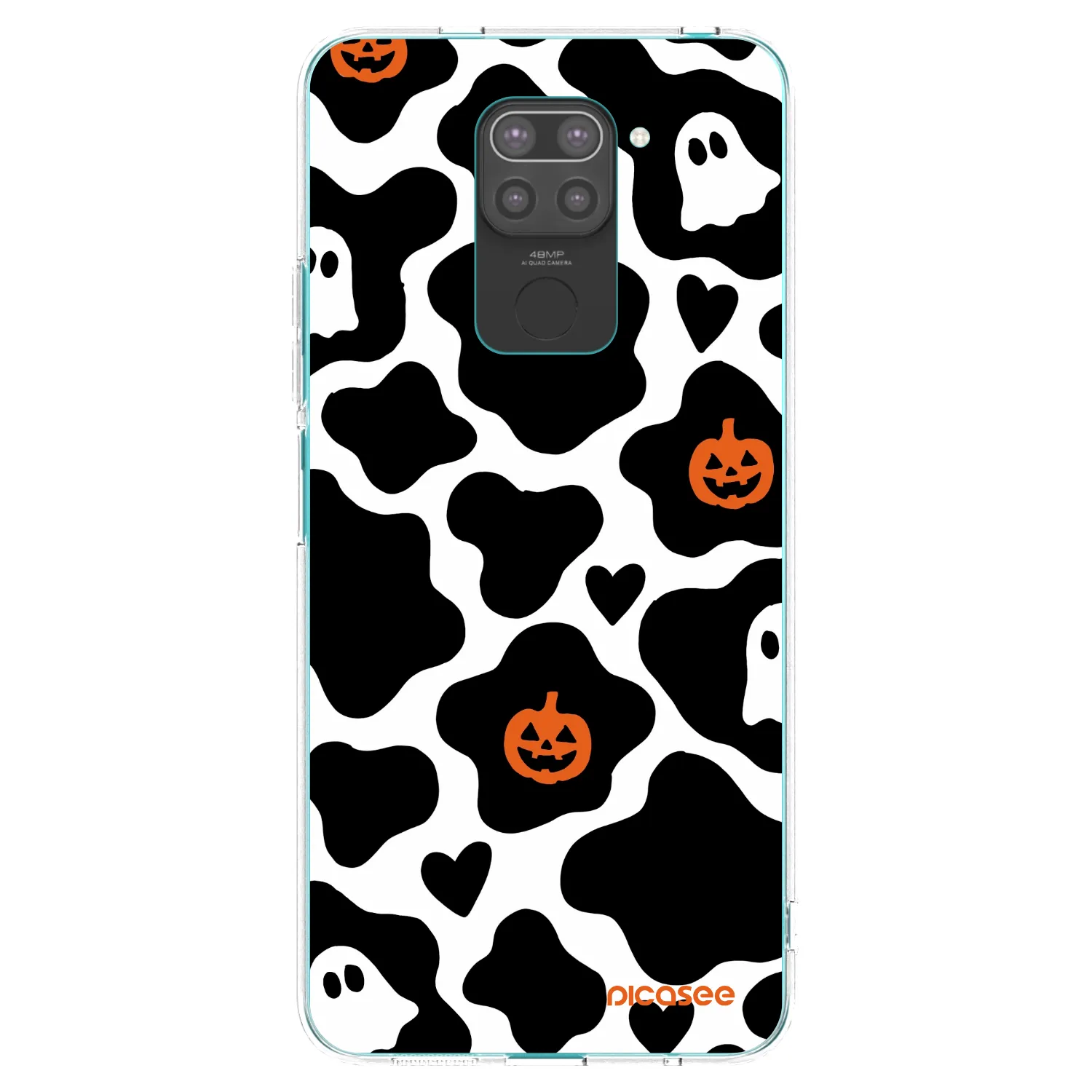 Picasee Xiaomi Redmi Note 9 Hülle - Schwarzes Silikon - Boow