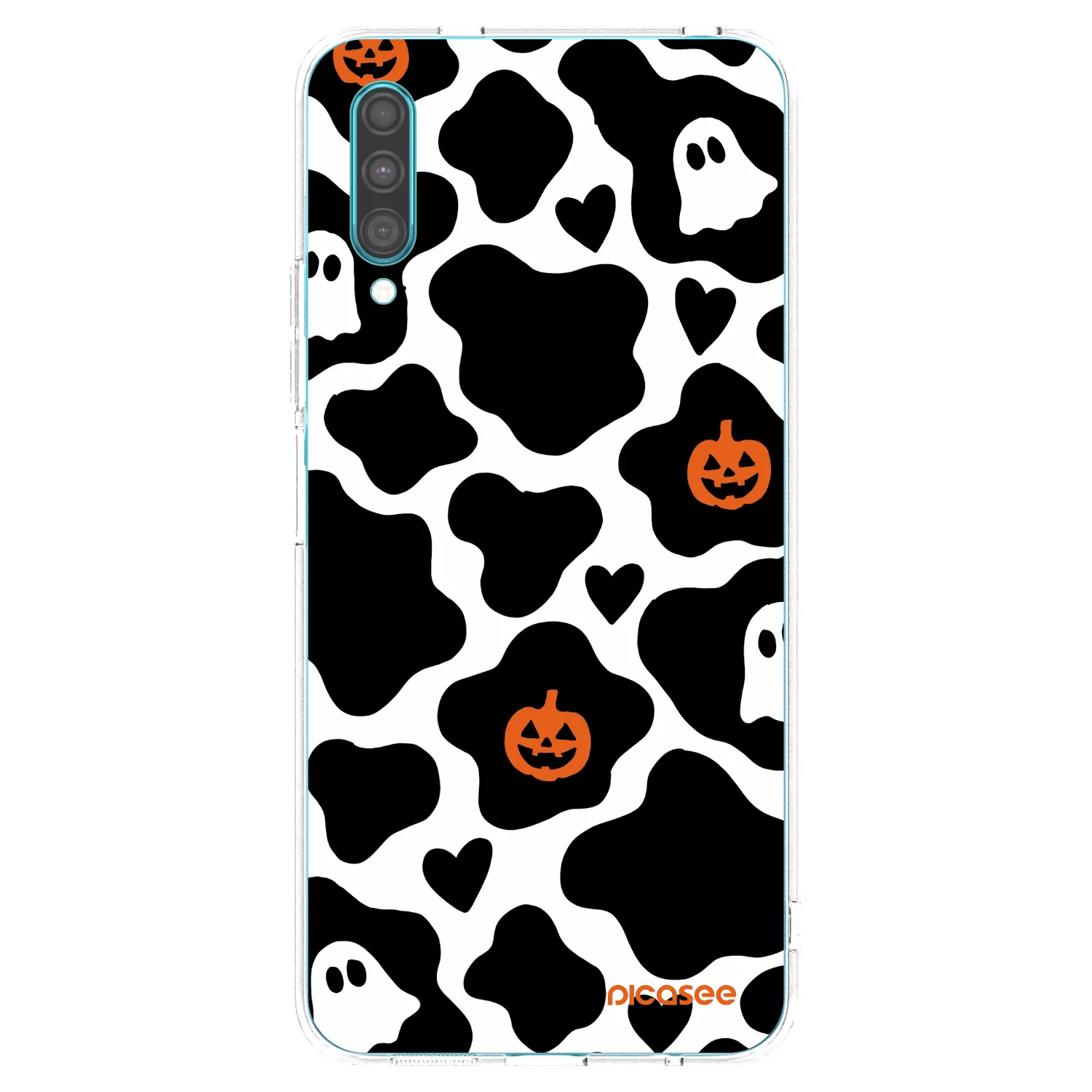 Picasee Samsung Galaxy A30s A307F Hülle - Transparentes Silikon - Boow