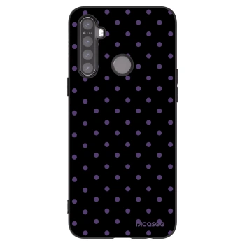 Picasee Realme 5 Hülle - Schwarzes Silikon - Flickers