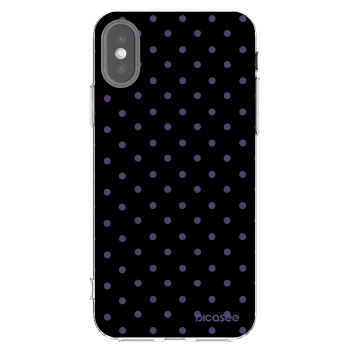 Picasee Apple iPhone X/XS Hülle - Transparentes Silikon - Flickers
