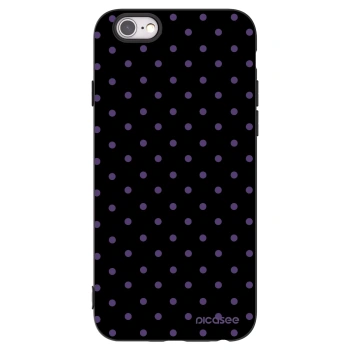 Picasee Apple iPhone 6/6S Hülle - Schwarzes Silikon - Flickers