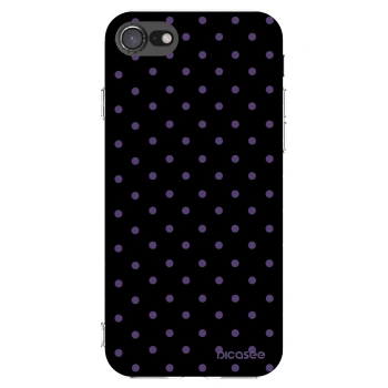 Picasee Apple iPhone 8 Hülle - Transparentes Silikon - Flickers