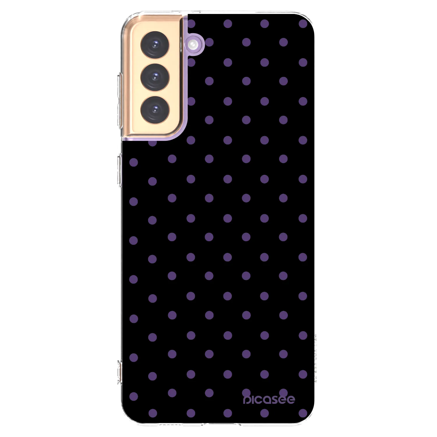 Picasee Samsung Galaxy S21+ 5G G996F Hülle - Transparentes Silikon - Flickers
