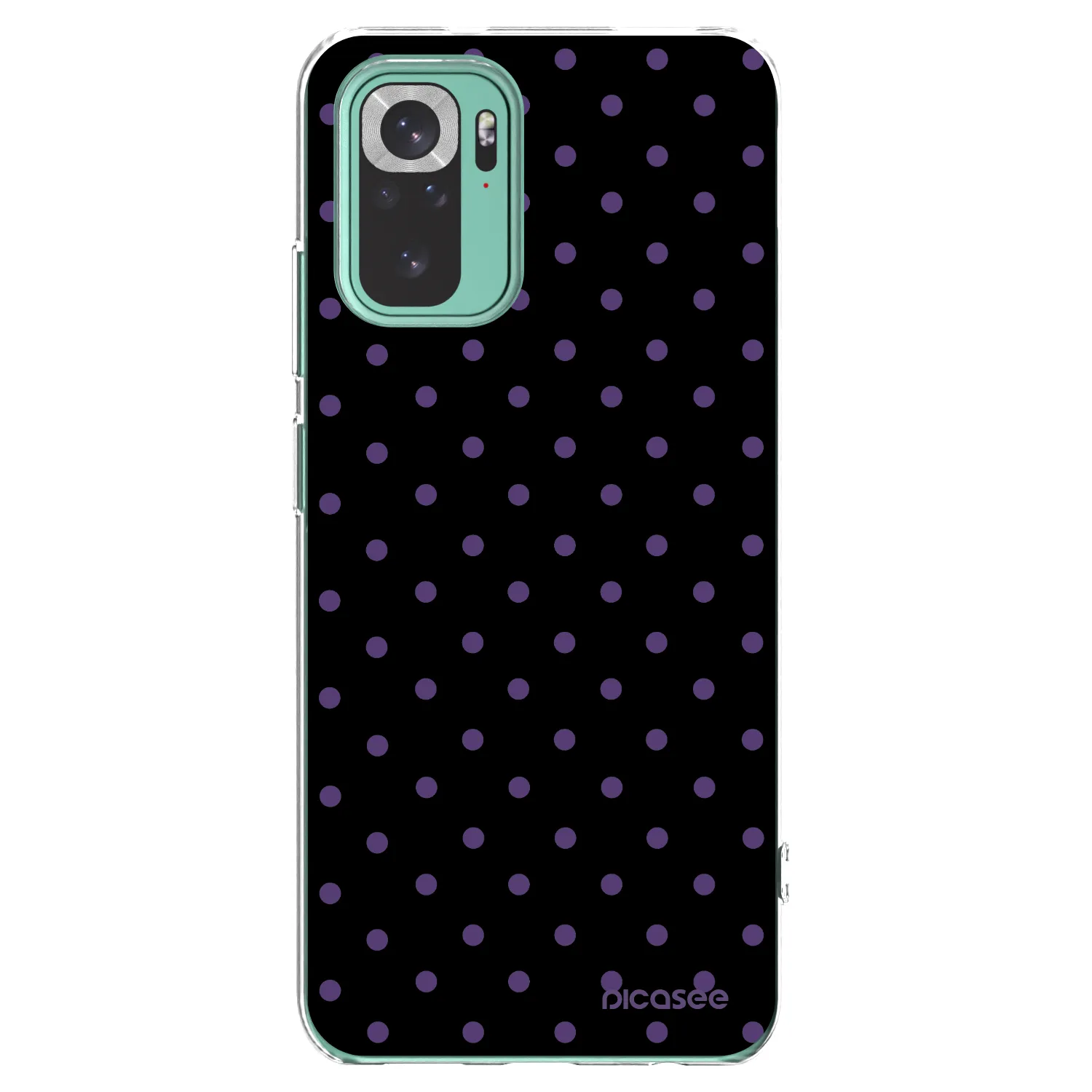 Picasee Xiaomi Redmi Note 10 Pro Hülle - Transparentes Silikon - Flickers