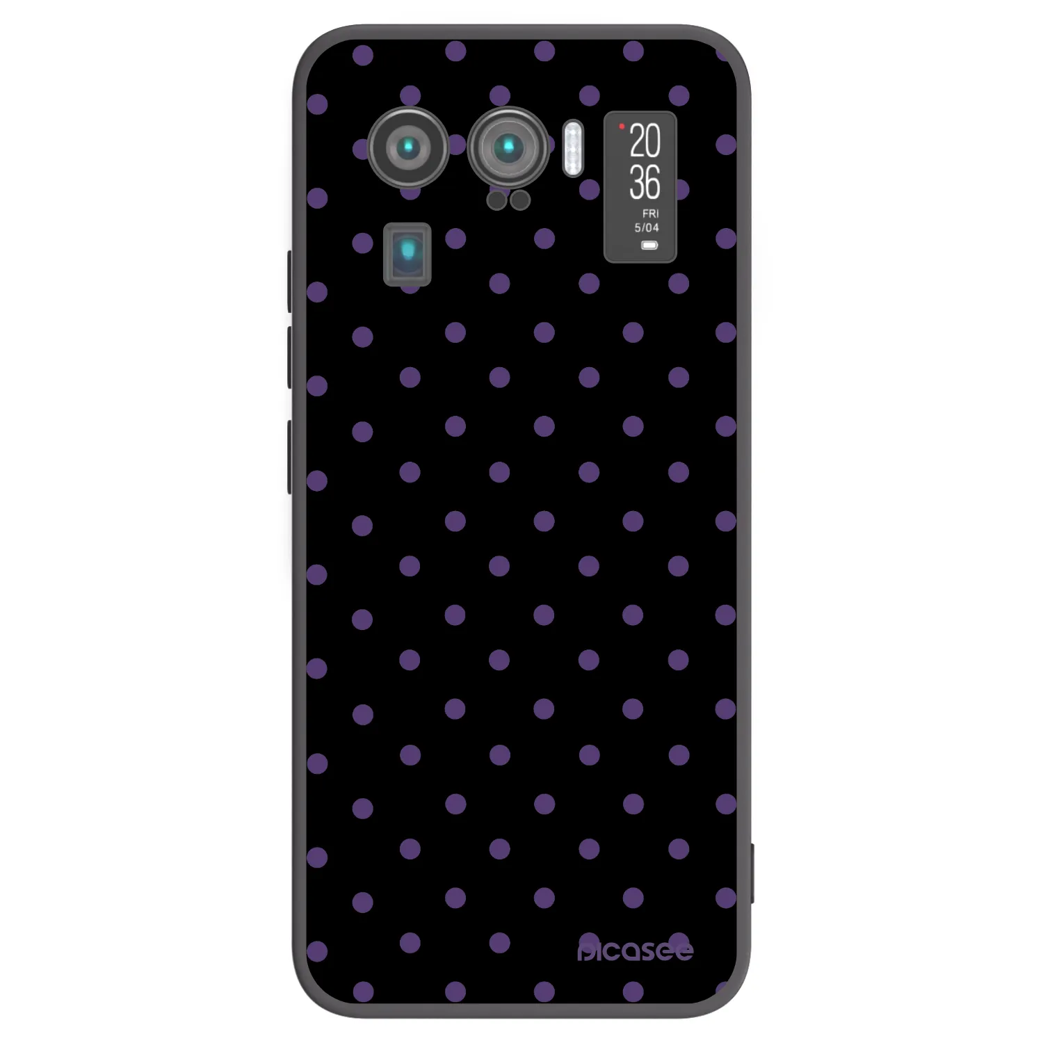 Picasee Xiaomi Mi 11 Ultra Hülle - Schwarzes Silikon - Flickers