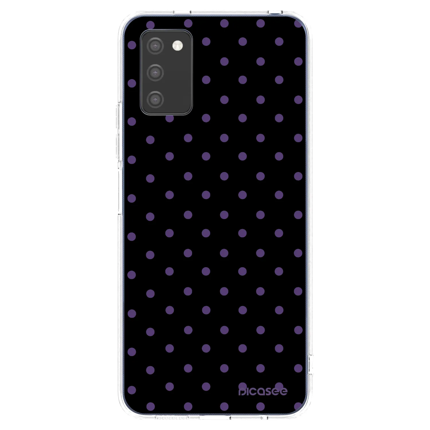 Picasee Samsung Galaxy A02s A025G Hülle - Transparentes Silikon - Flickers