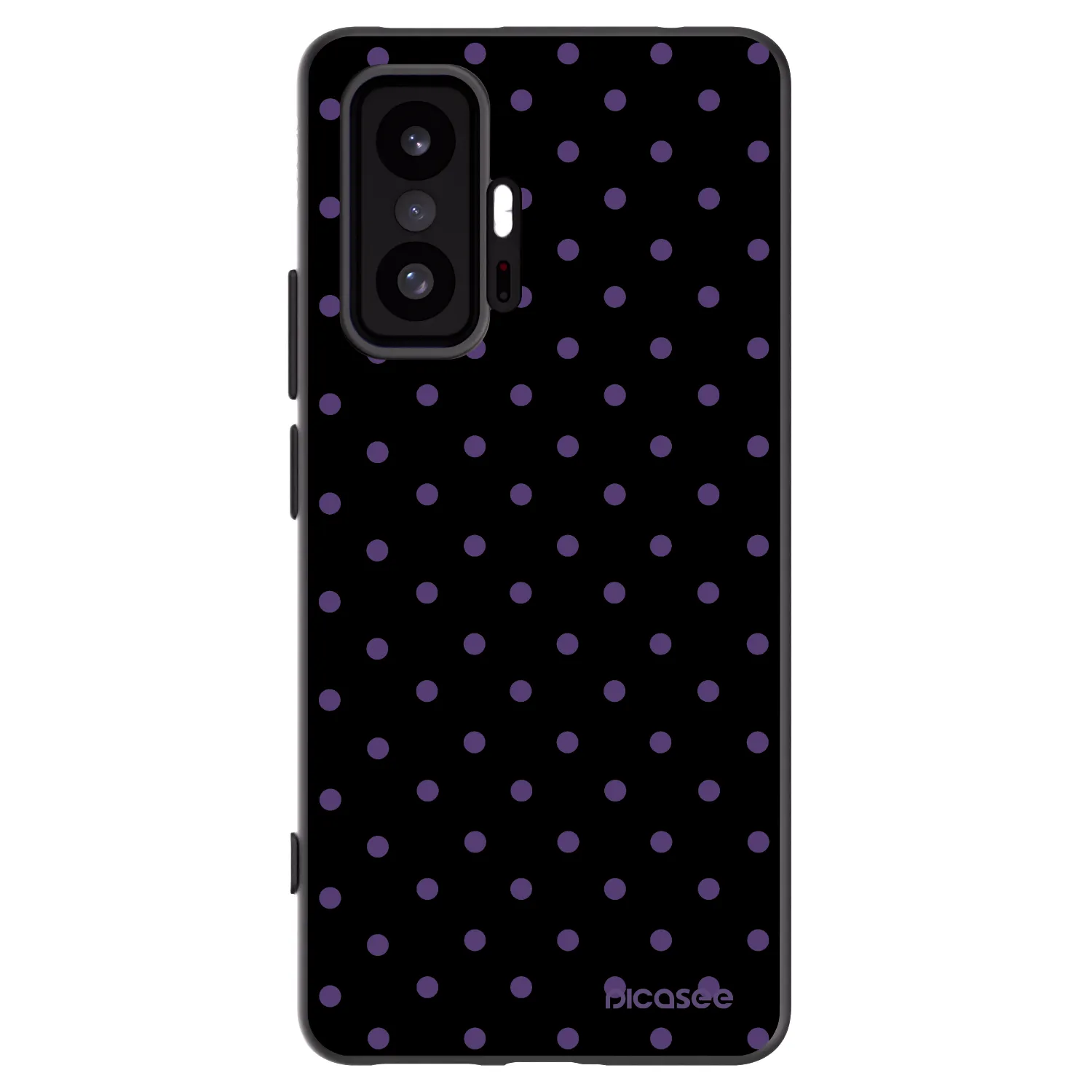 Picasee Xiaomi 11T Hülle - Schwarzes Silikon - Flickers