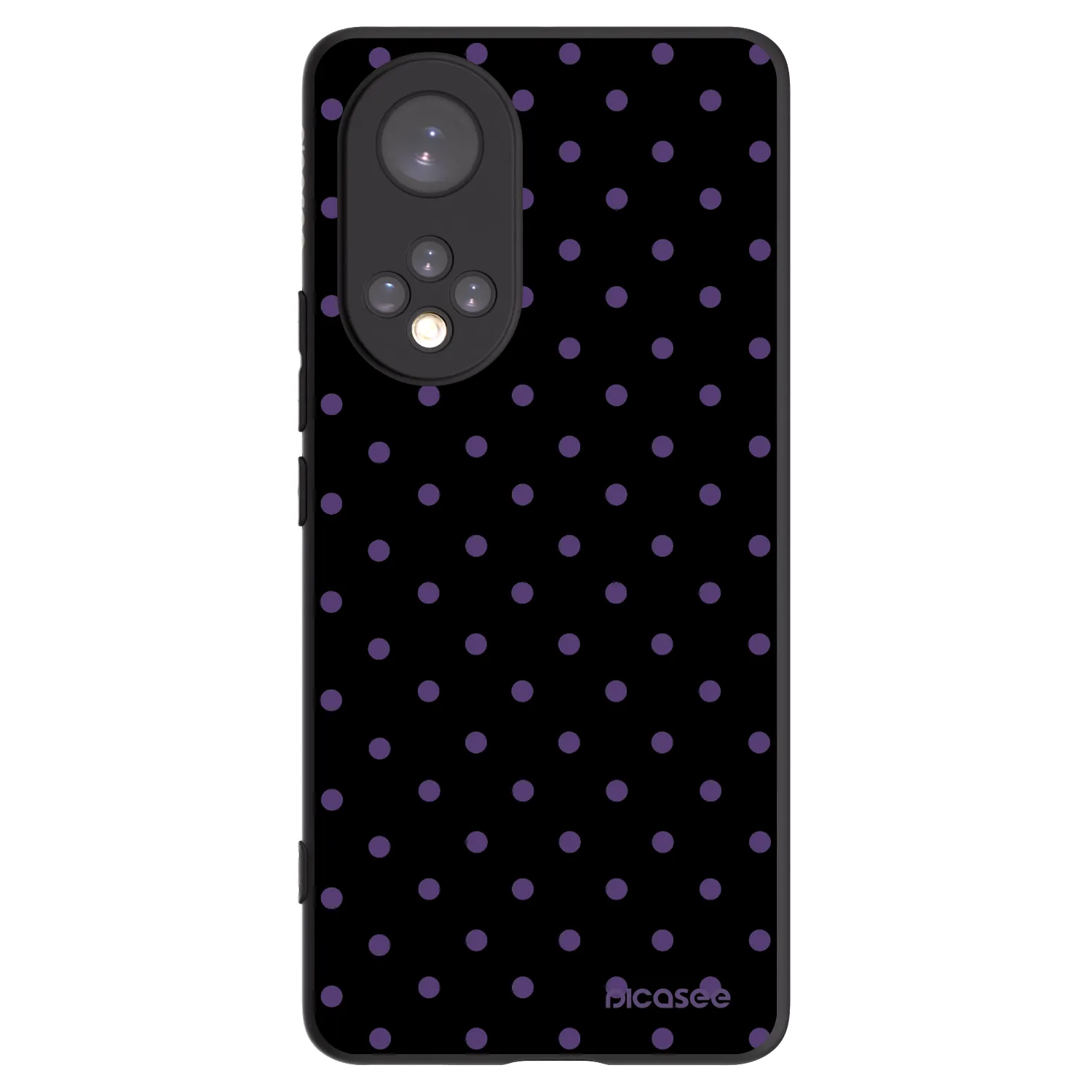 Picasee Honor 50 5G Hülle - Schwarzes Silikon - Flickers