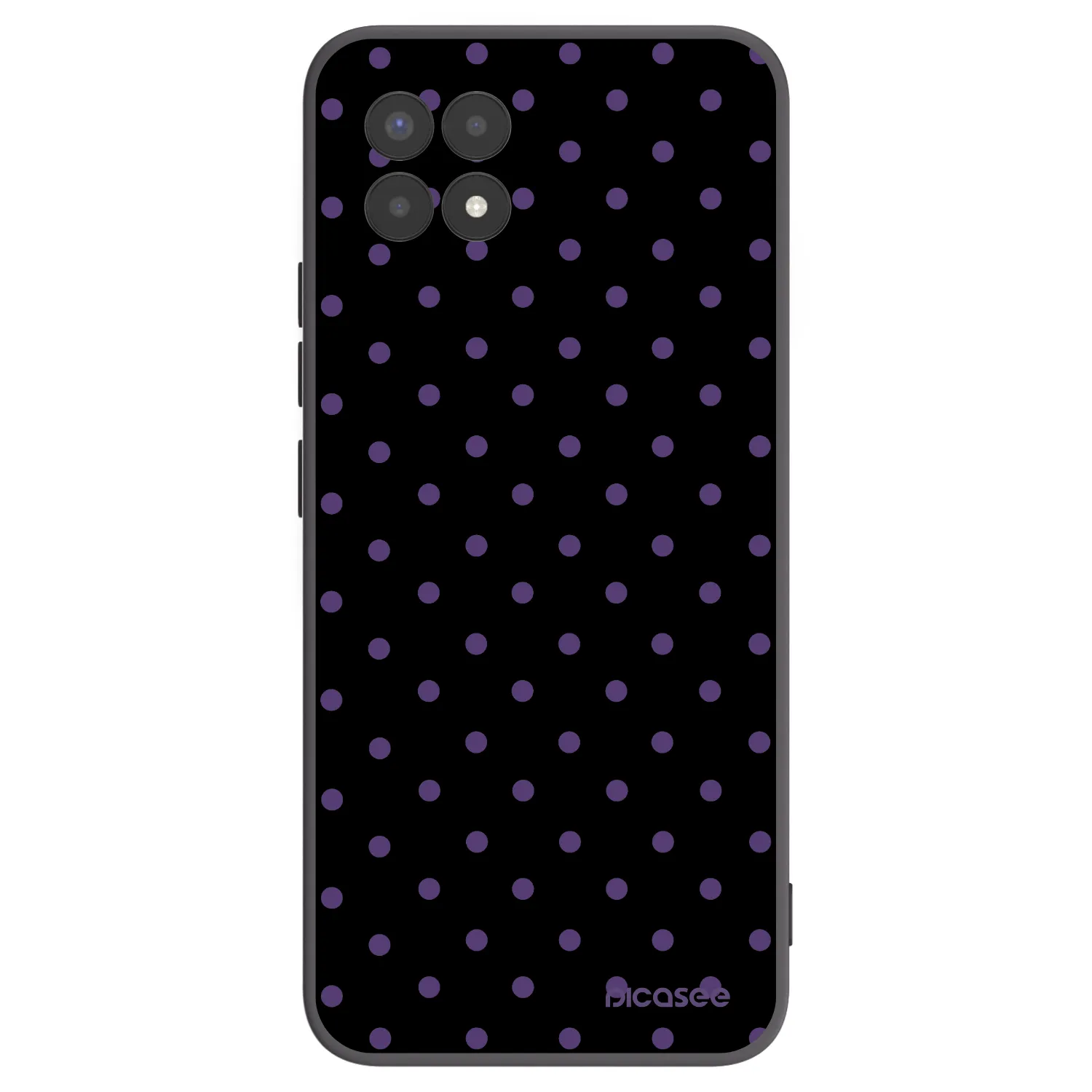 Picasee Realme 8i Hülle - Schwarzes Silikon - Flickers