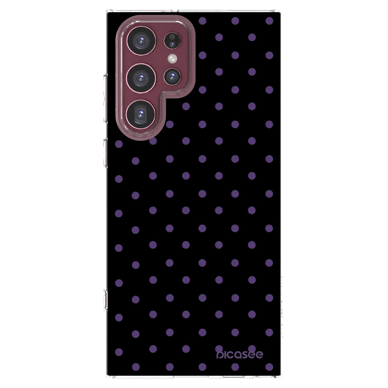Picasee Samsung Galaxy S22 Ultra 5G Hülle - Transparentes Silikon - Flickers