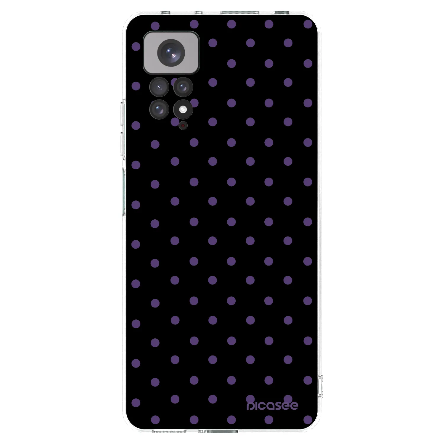 Picasee Xiaomi Redmi Note 11 Hülle - Transparentes Silikon - Flickers