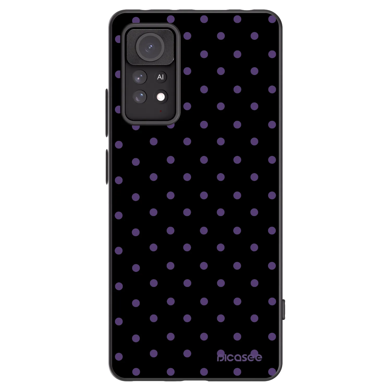 Picasee Xiaomi Redmi Note 11 Pro 5G Hülle - Schwarzes Silikon - Flickers